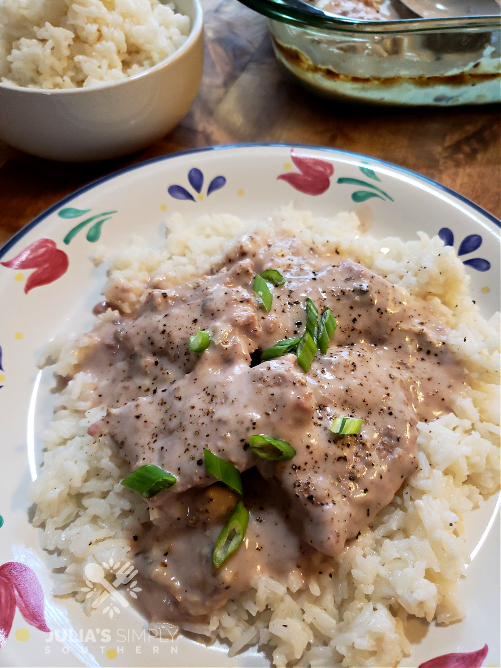 Baked Cube Steak