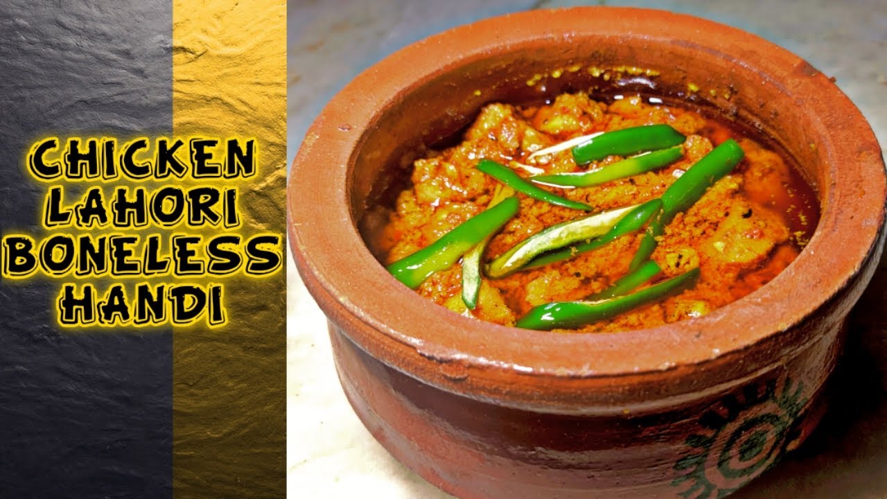 Lahori Chicken Handi