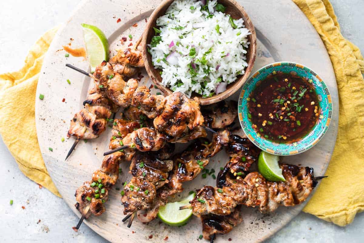 Pork Loin Skewers
