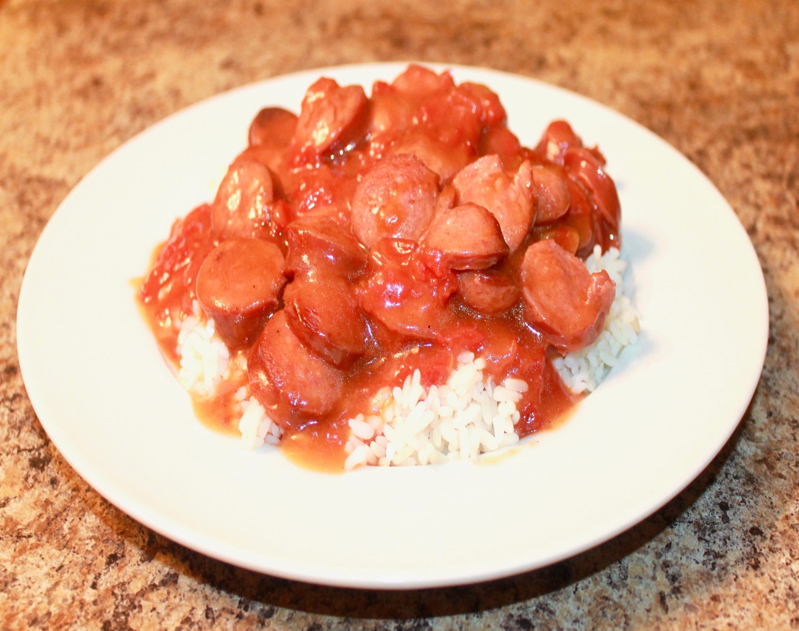 Tomato Rice with Sausage
