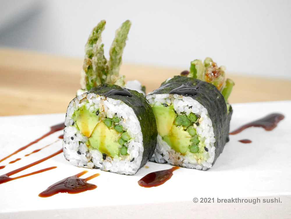 Asparagus Tempura Roll