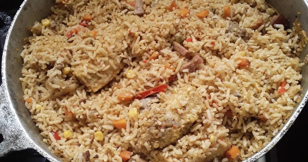 Arroz Pilota con Pimiento