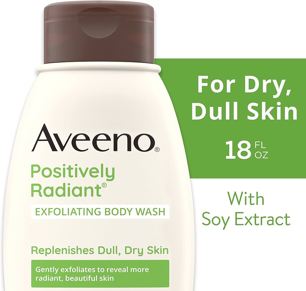 Aveeno Positively Radiant Exfoliating Body Wash