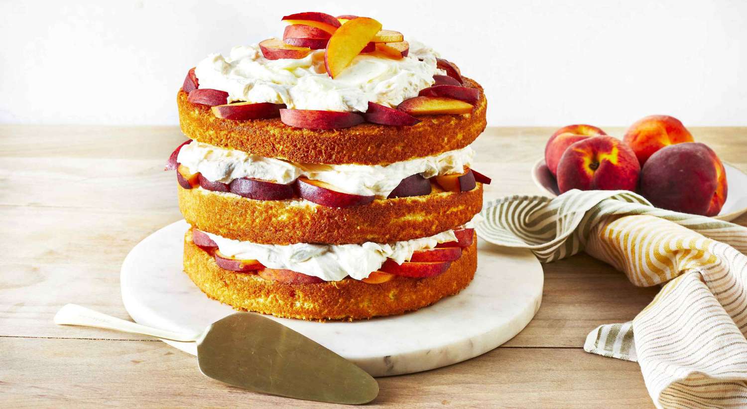 Peach Cobbler Cake Recipe from Southern Living