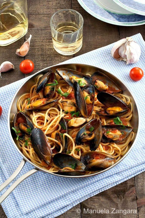 Pasta con mariscos