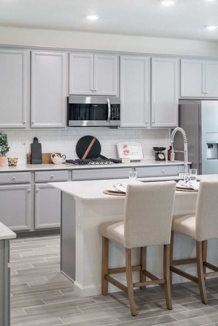 Coastal Gray Kitchen