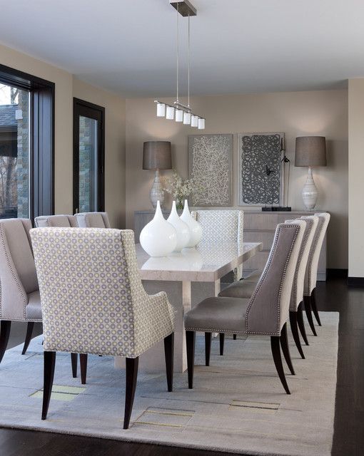 Contemporary Gray Kitchen with Diner Booth