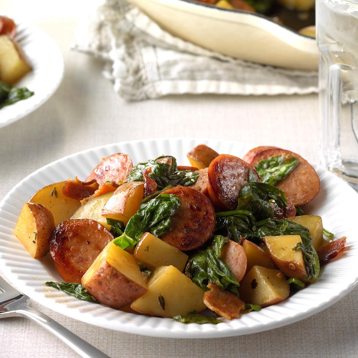 Kielbasa and Potato Skillet