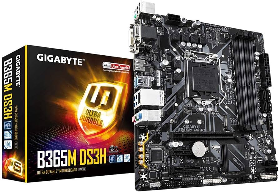 GIGABYTE B365M DS3H Motherboard