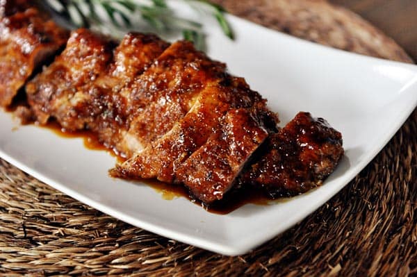 Pork Loin with Maple Glaze