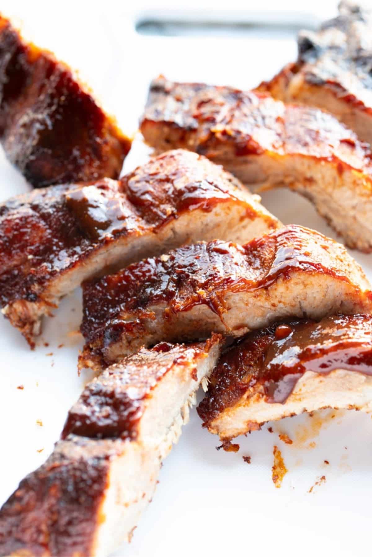 Air Fryer BBQ Pork Ribs