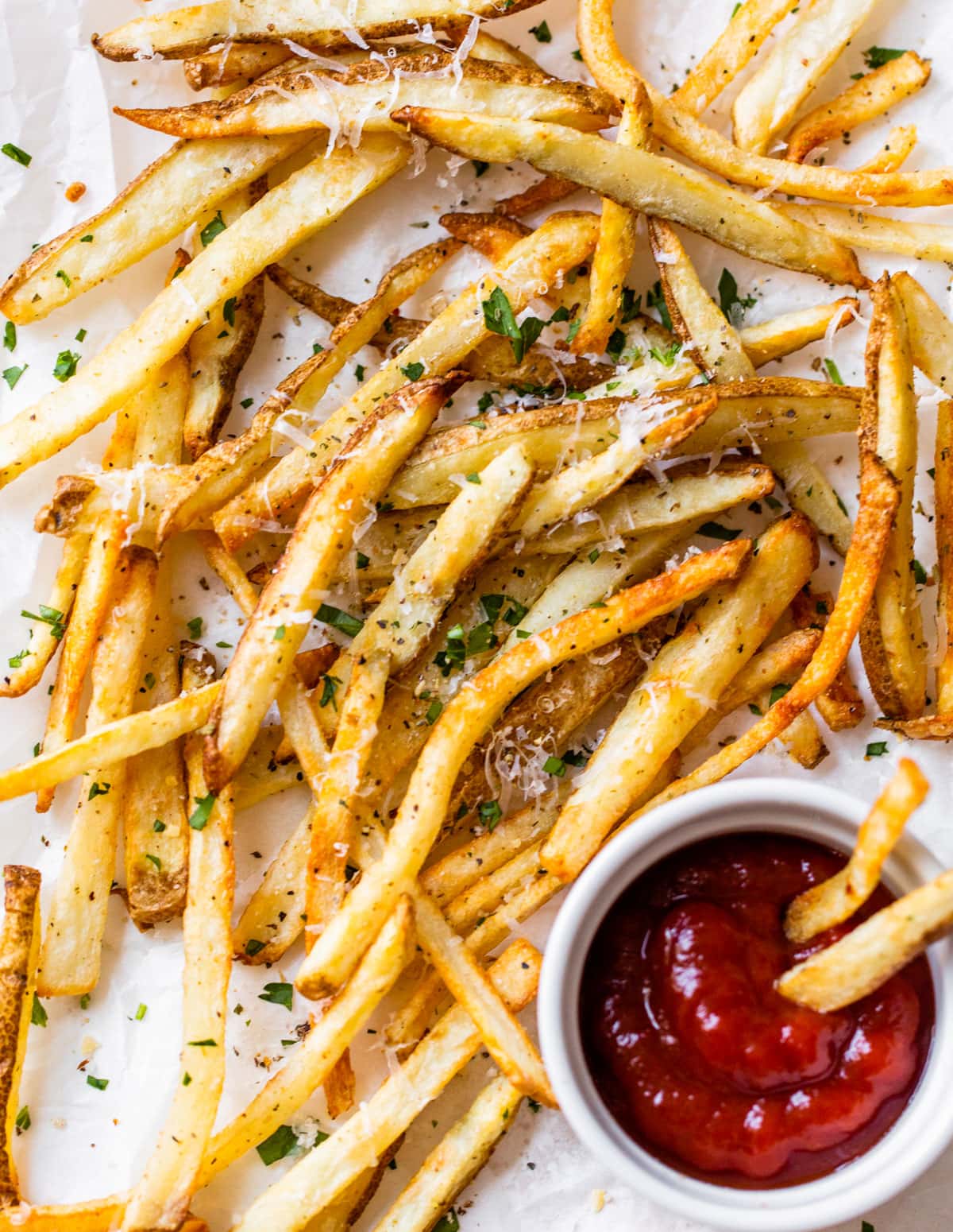Barbecue Seasoned Air Fryer French Fries
