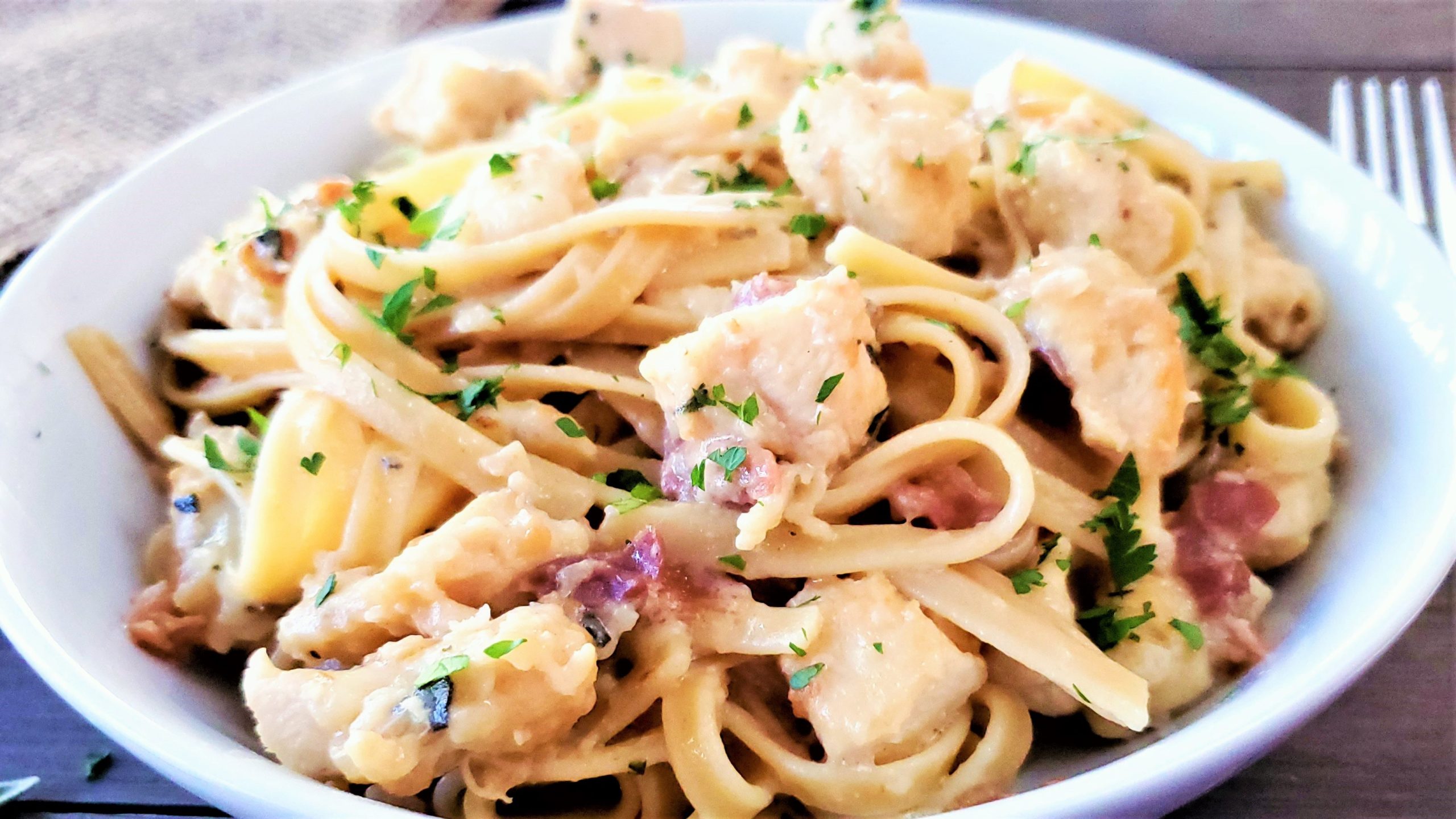 Saltimbocca con pasta