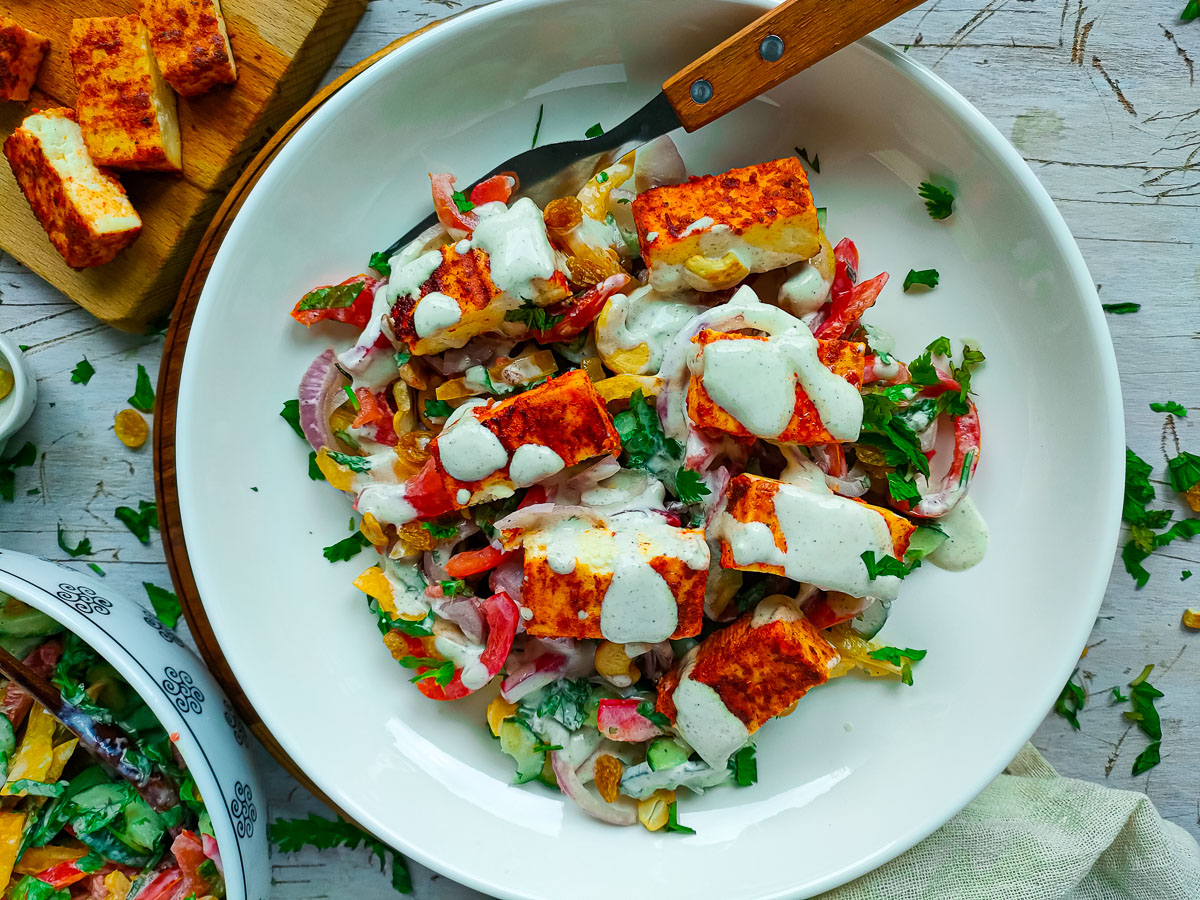 Paneer Tikka Salad