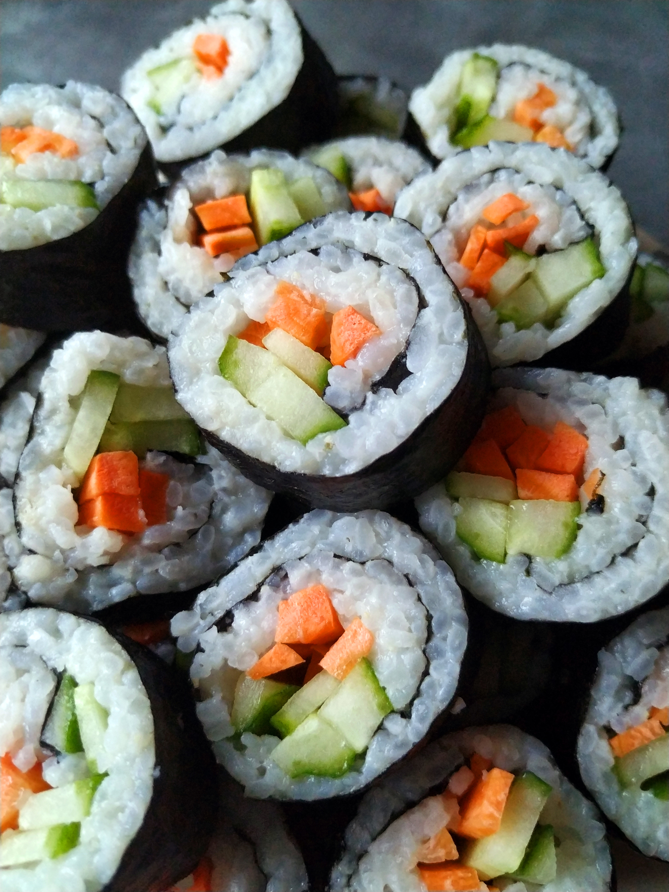Carrot and Cucumber Roll