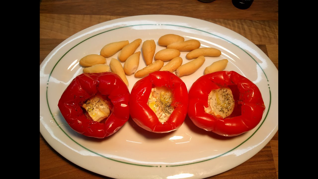 Receta de Pimientos del piquillo rellenos de queso de cabra #10