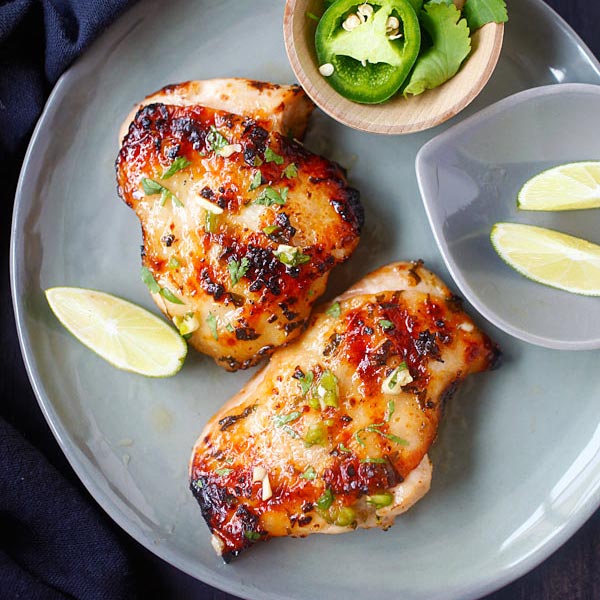 Chipotle Lime Chicken Thighs