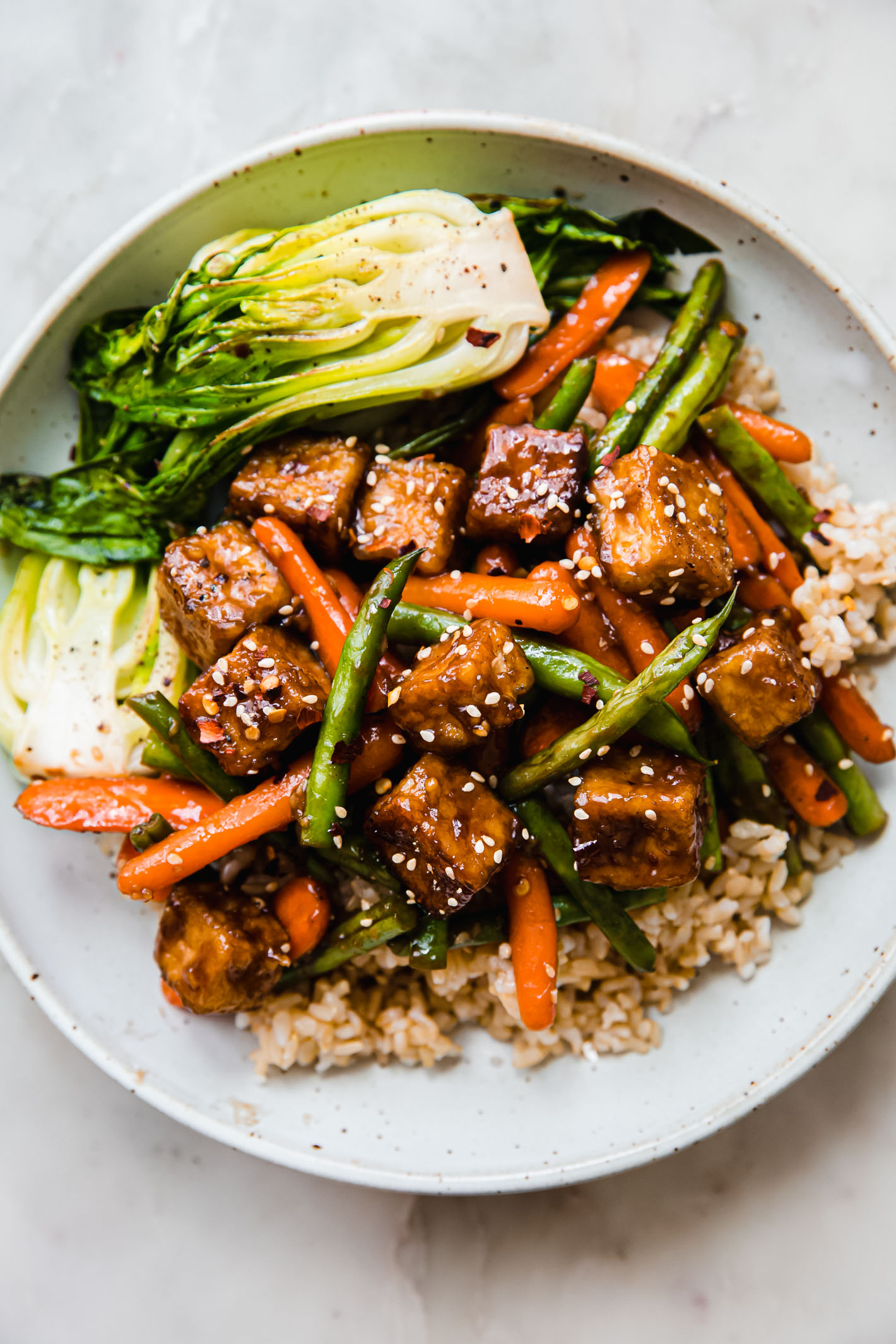 Sesame Ginger Vegetable Stir-Fry