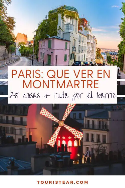Casa histórica en el barrio de Montmartre