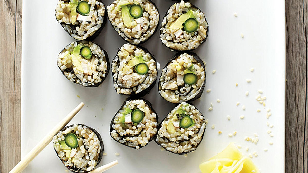 Asparagus and Avocado Roll
