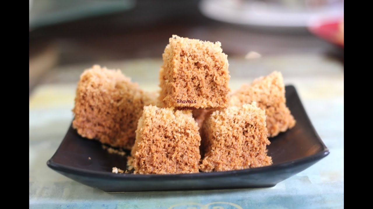 Coconut Mysore Pak