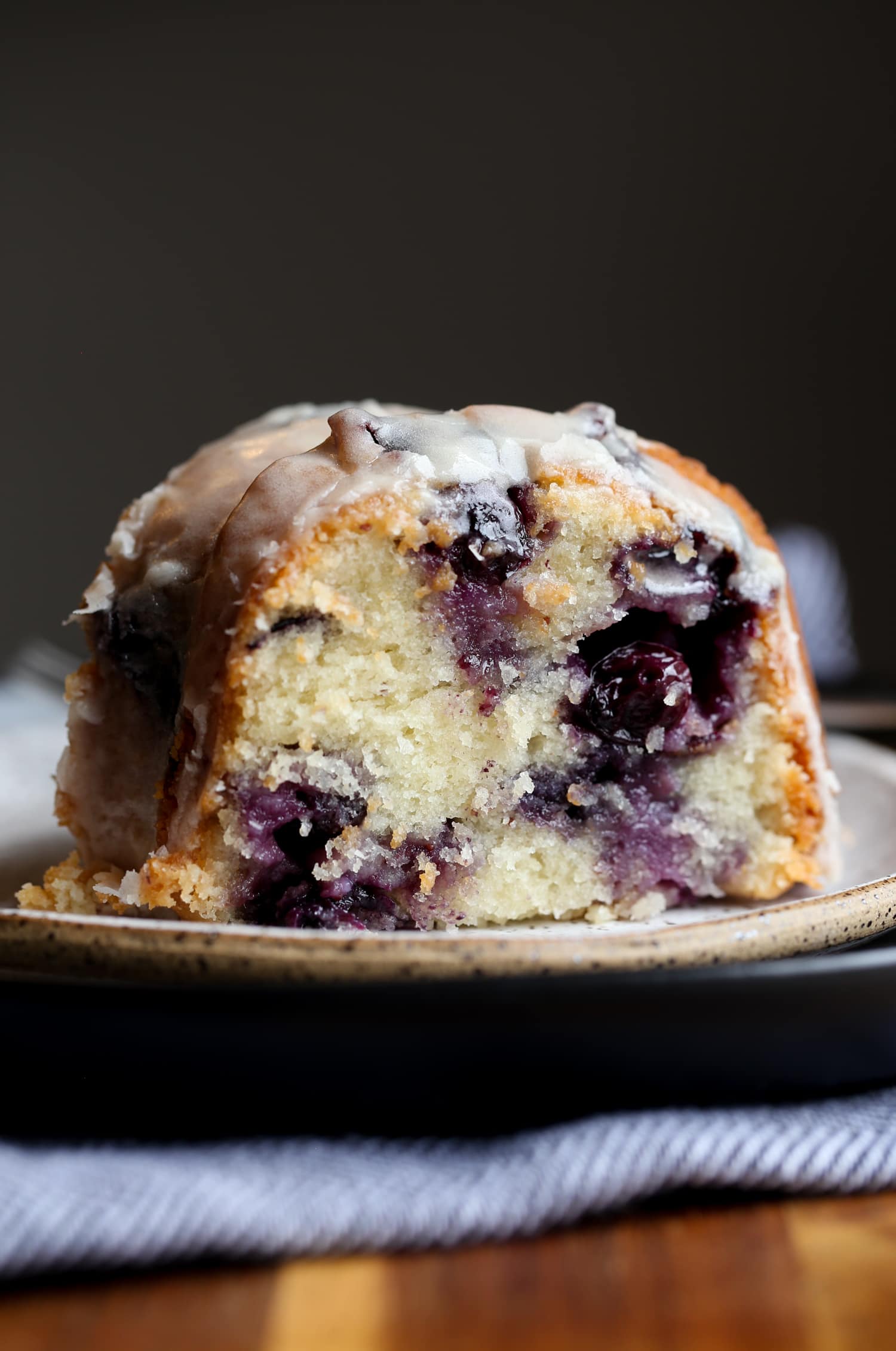 Blueberry Sour Cream Cake Recipe