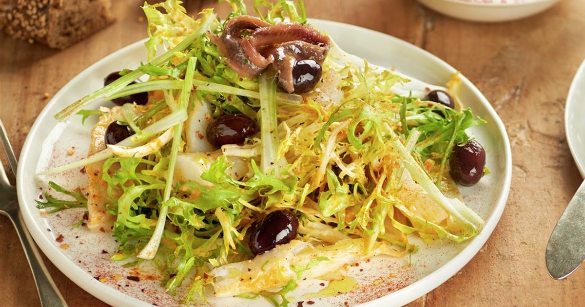 Receta de Xató con queso de cabra