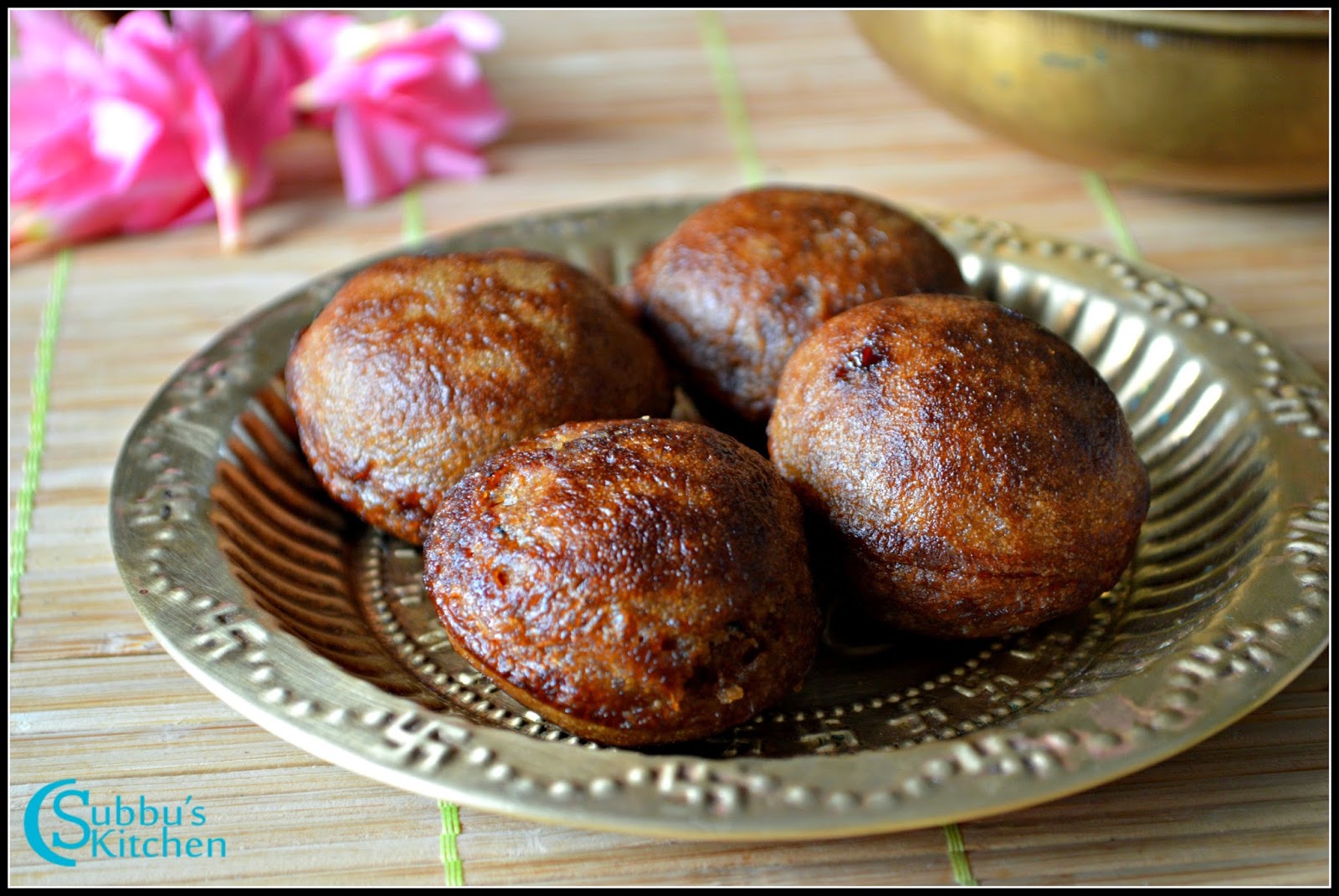 Coconut Jaggery Appam