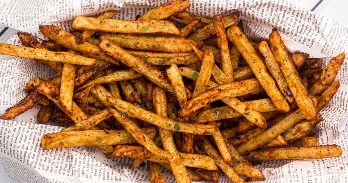 Seasoned Salt Air Fryer French Fries