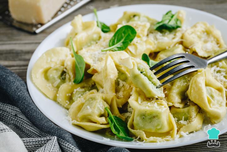 Receta de Ravioli de setas con salsa de trufa