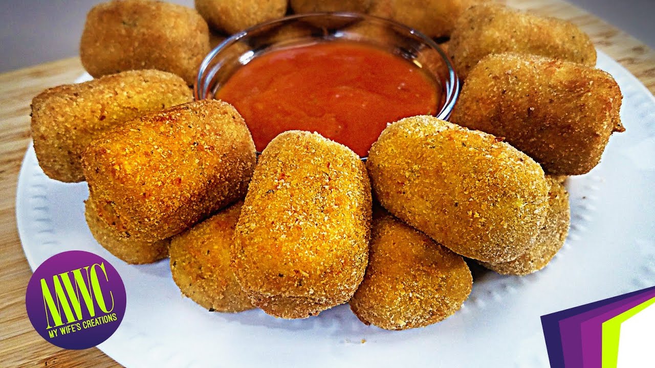 Croquetas de Pollo con Sabor a Limón