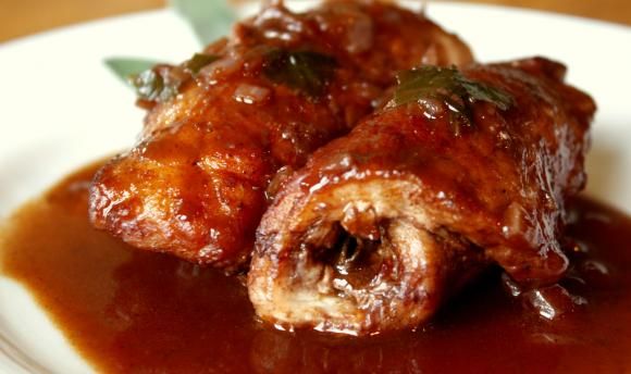 Braciole de berenjena