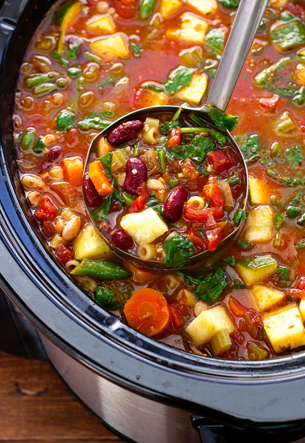 8. Italian Minestrone Soup
