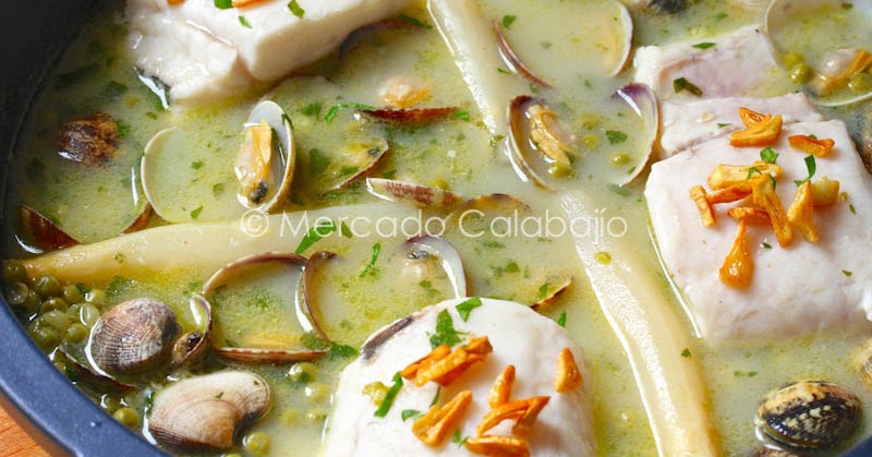 Merluza a la koskera - Receta de Cocina para Principiantes