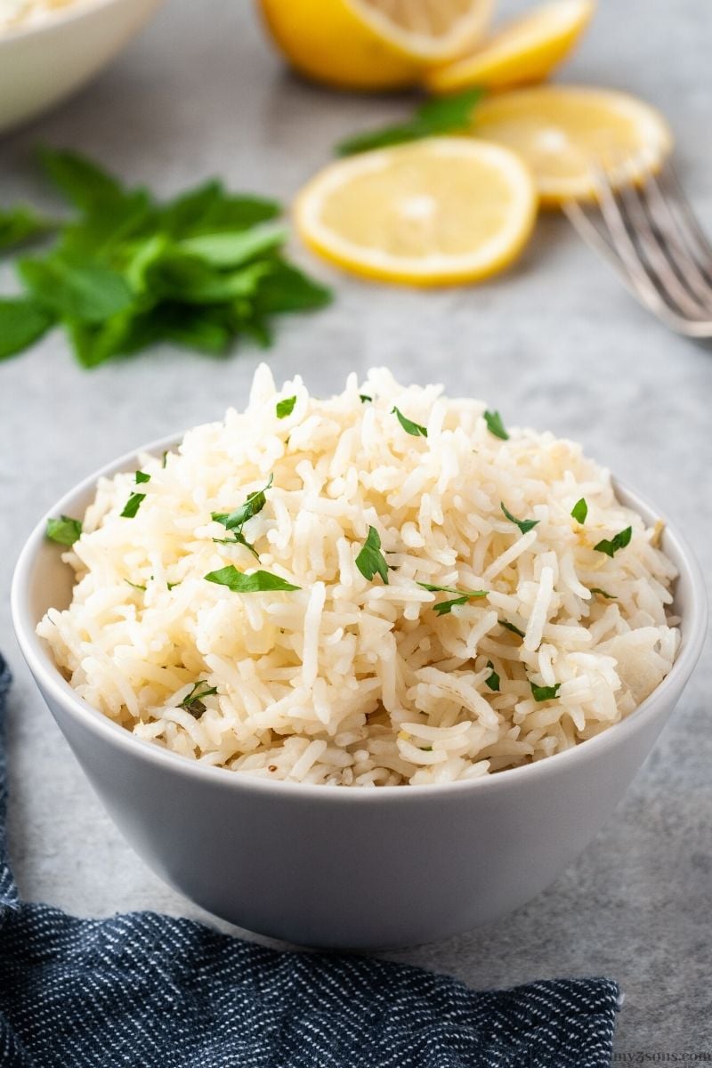 Mint Lemon Rice