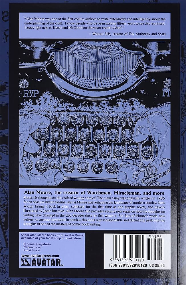 Alan Moore's Writing for Comics