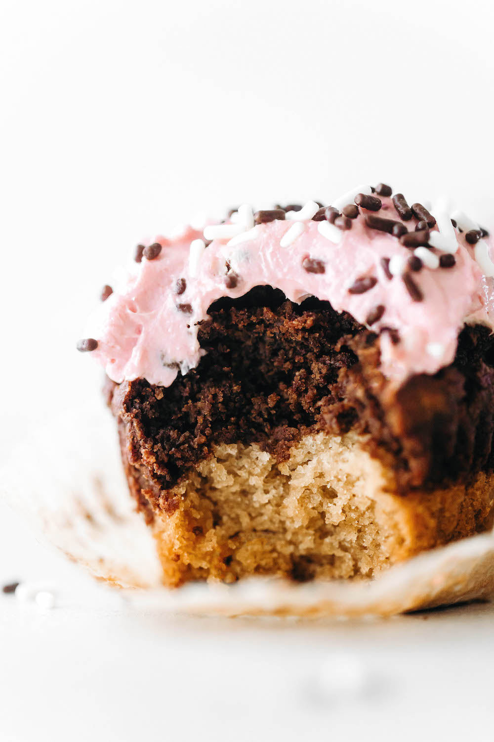 Fruit-Sweetened Neapolitan Cake