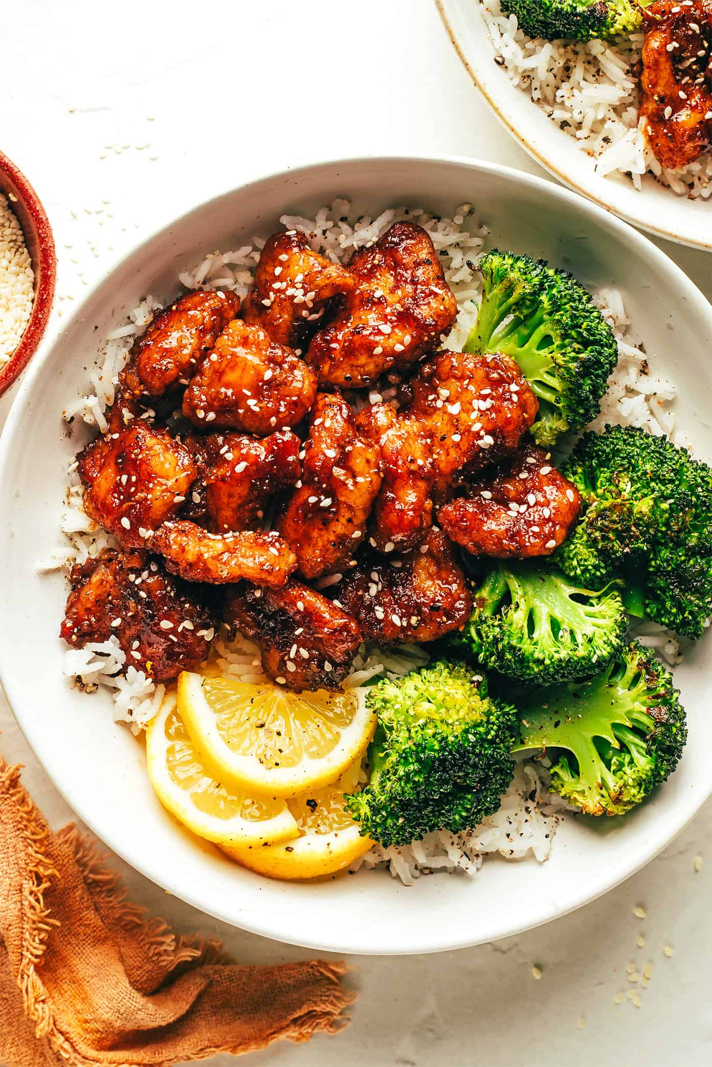 Lemon Ginger Chicken Fried Rice