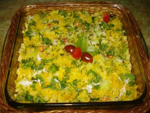 Dhokla Salad