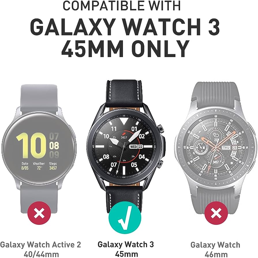 SUPCASE Unicorn Beetle Pro Series Case for Samsung Galaxy Watch 3