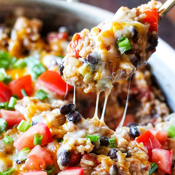 Chicken and Rice Burrito Bowl