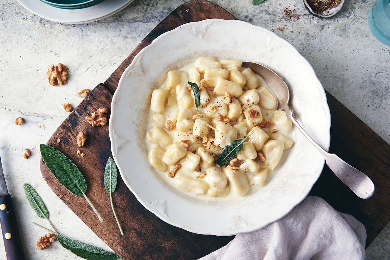 Gnocchi with Gorgonzola Sauce