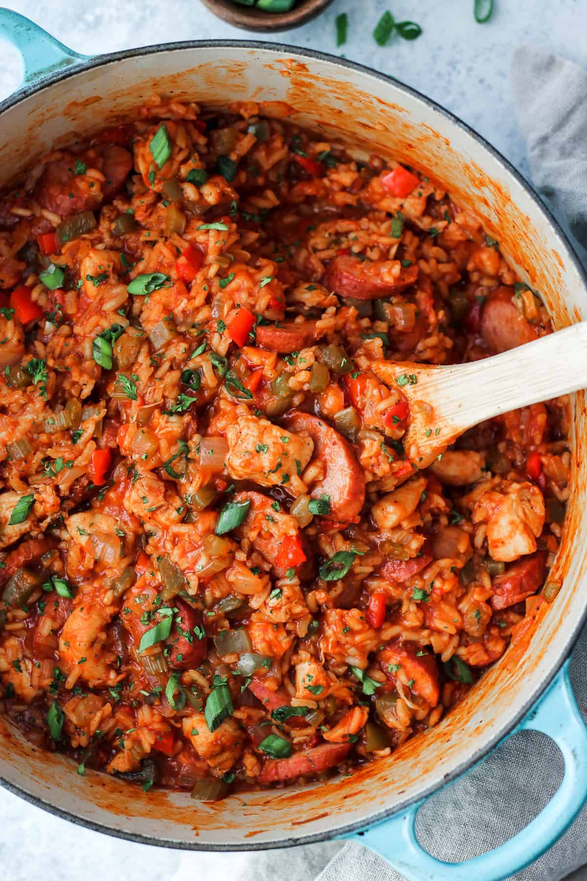 Jambalaya with Chicken and Rice
