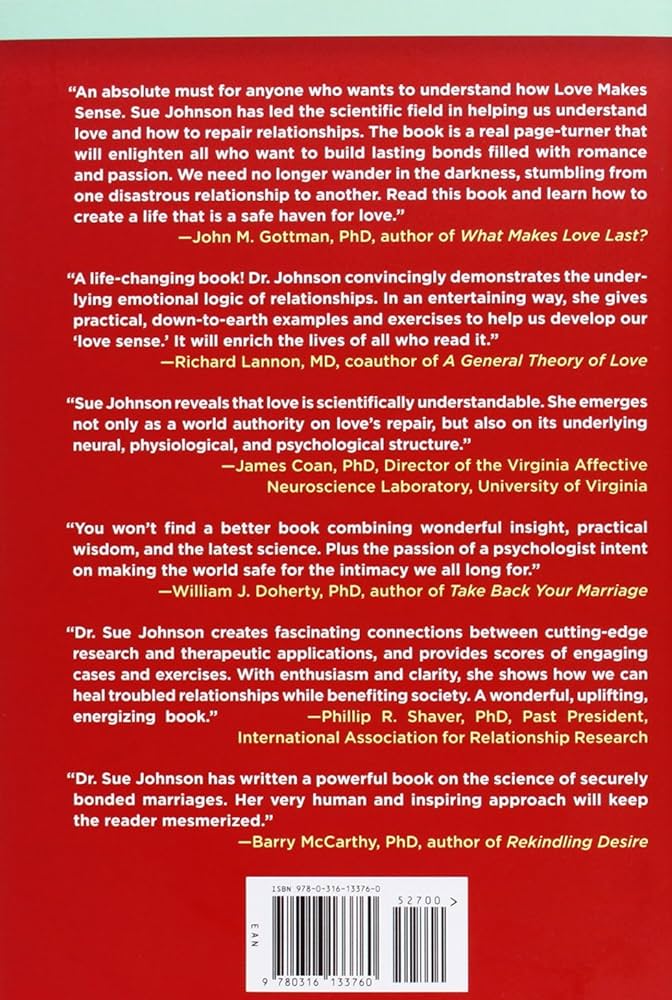 Love Sense: The Revolutionary New Science of Romantic Relationships
