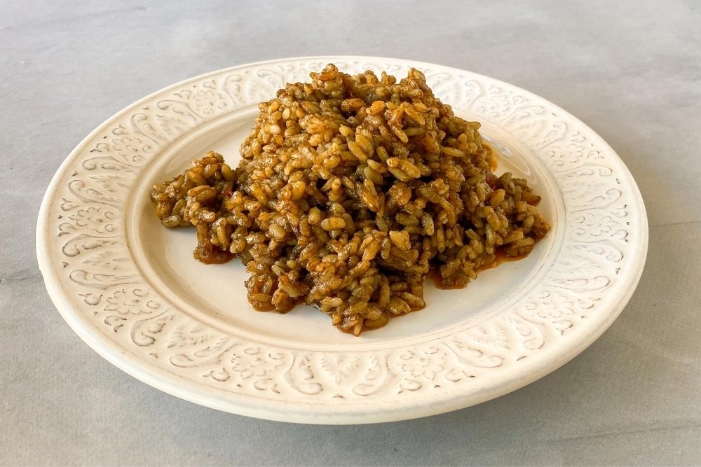 Receta de Arrossejat con alioli