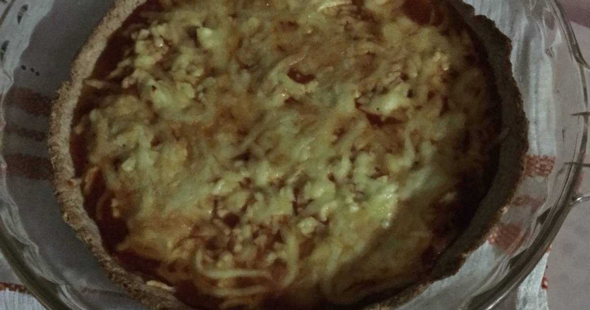 Pizza Margherita con masa de harina integral
