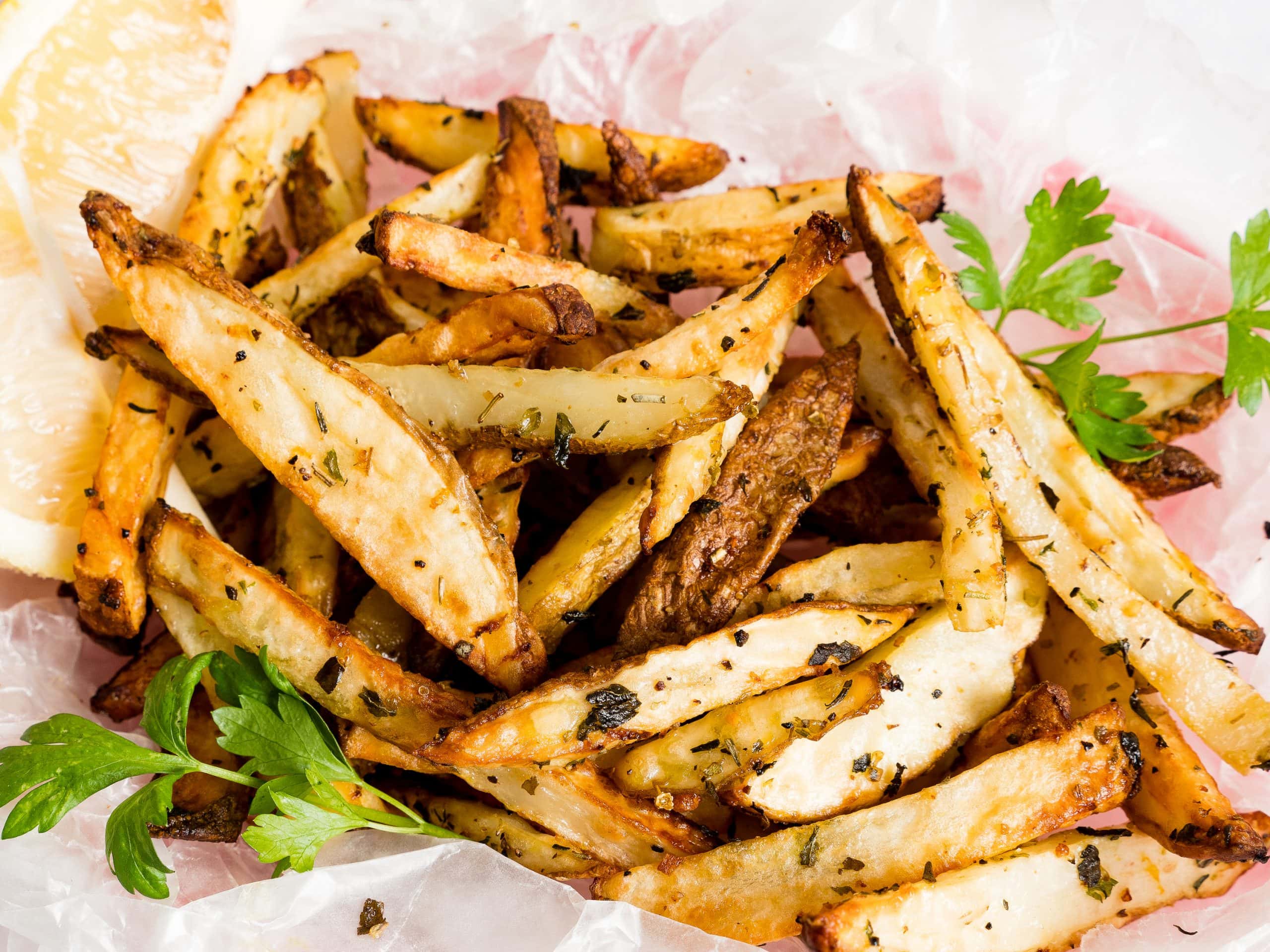 Lemon Pepper Air Fryer French Fries