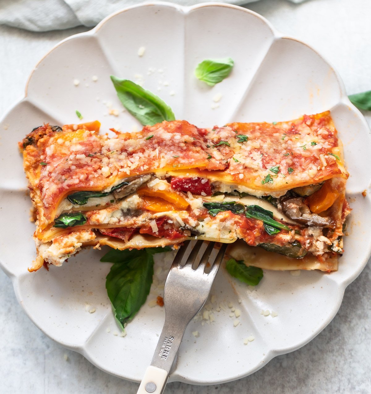 Roasted Vegetable Veggie Lasagna