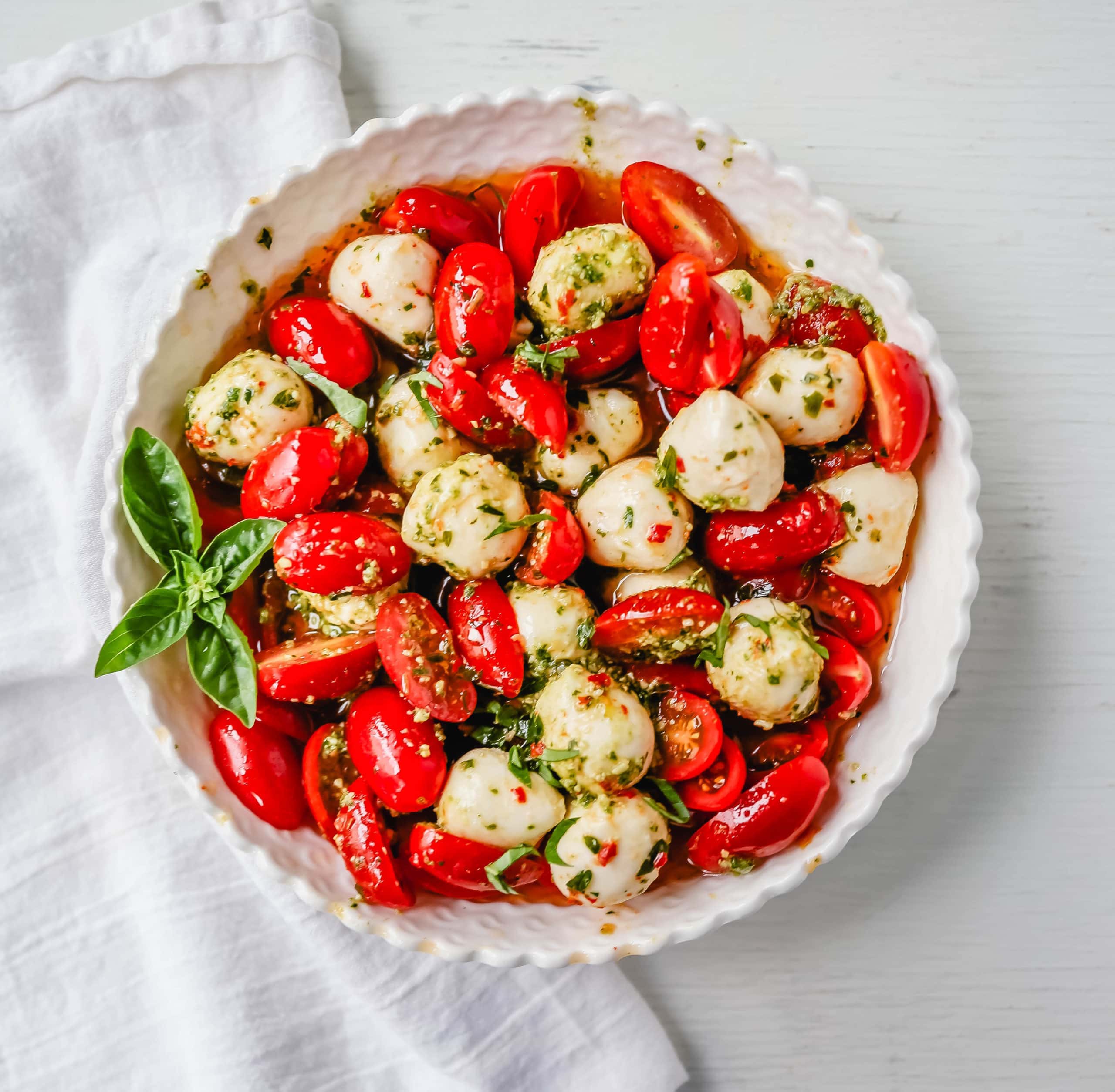 Pesto Caprese Salad