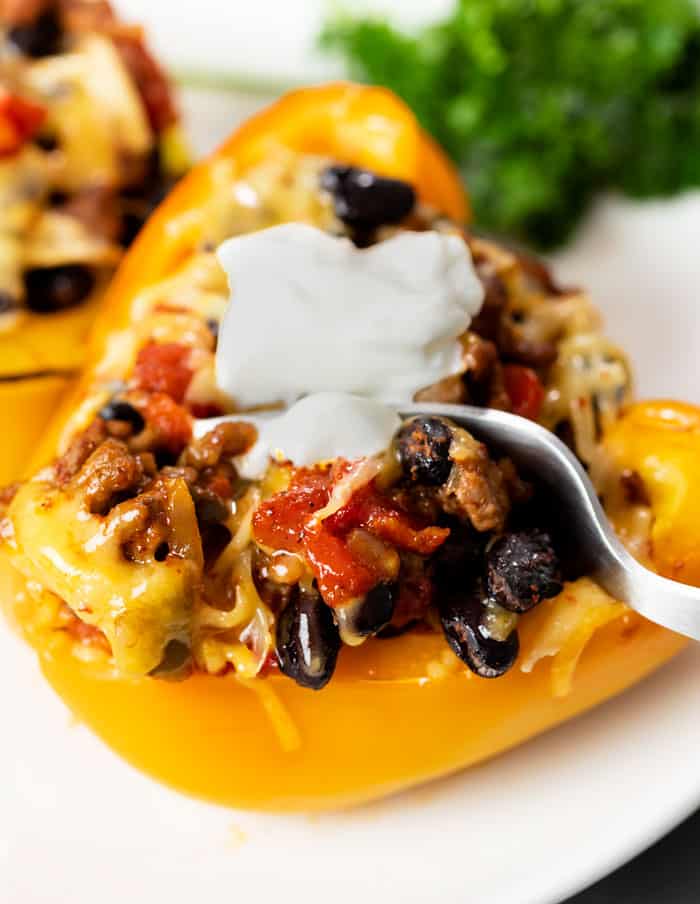 Taco Stuffed Bell Peppers